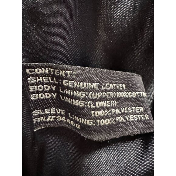 Claiborne Mens Large Suede Leather Button-Up Shirt Jacket Black - Picture 6 of 16